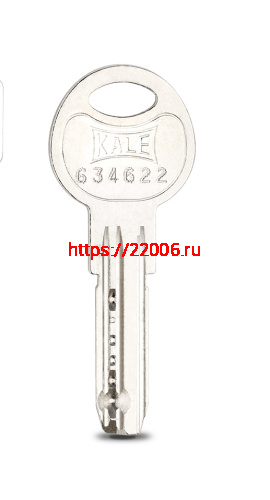 Цилиндровый механизм Kale kilit (Кале килит) с вертушкой 164 SM/62 (26+10+26) mm латунь 5 кл. фото 2