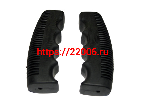 Грипсы для велосипеда 105мм, для мотоблока, резина, черные (EHG-16) фото 3