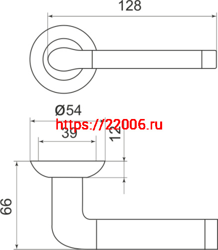 Ручка Armadillo (Армадилло) раздельная R.LD54.Stella (Stella LD28) SN/CP-3 матовый никель/хром TECH (кв. 8х140) фото 3 Ручка Armadillo (Армадилло) раздельная R.LD54.Stella (Stella LD28) SN/CP-3 матовый никель/хром TECH (кв. 8х140) фото 3