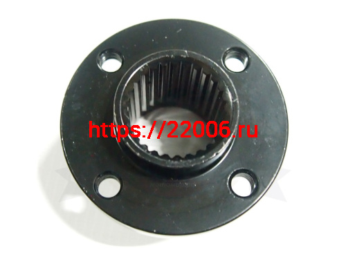 Ступица диска тормозного заднего АТВ HAMMER d45мм, 28шлиц 4отв  (116205308052001) фото 2