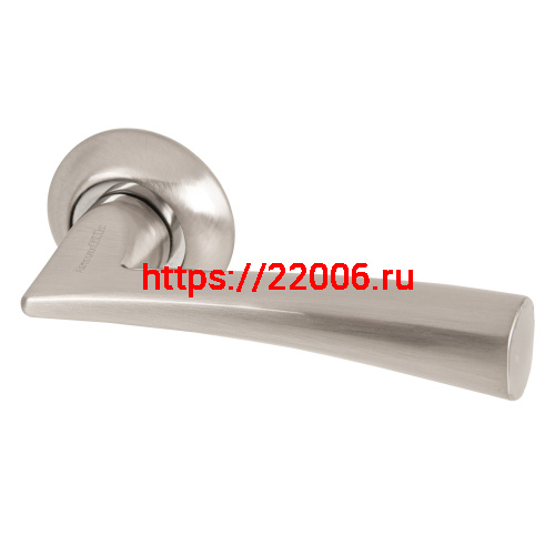 Ручка Armadillo (Армадилло) раздельная R.LD54.Columba (Columba LD80) SN/CP-3 матовый никель/хром Ручка Armadillo (Армадилло) раздельная R.LD54.Columba (Columba LD80) SN/CP-3 матовый никель/хром