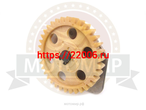 Насос масляный в сборе 2V77F в сборе с шестерней (15100) фото 2 Насос масляный в сборе 2V77F в сборе с шестерней (15100) фото 2