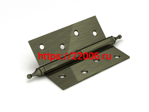 Петля Fuaro (Фуаро) съемная 410-4 100x75x2,5 AB right (бронза) правая Петля Fuaro (Фуаро) съемная 410-4 100x75x2,5 AB right (бронза) правая