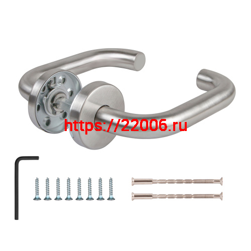 Ручка Fuaro (Фуаро) раздельная R.DSS201-0203/19 (8х110 мм) INOX 201 фото 2 Ручка Fuaro (Фуаро) раздельная R.DSS201-0203/19 (8х110 мм) INOX 201 фото 2