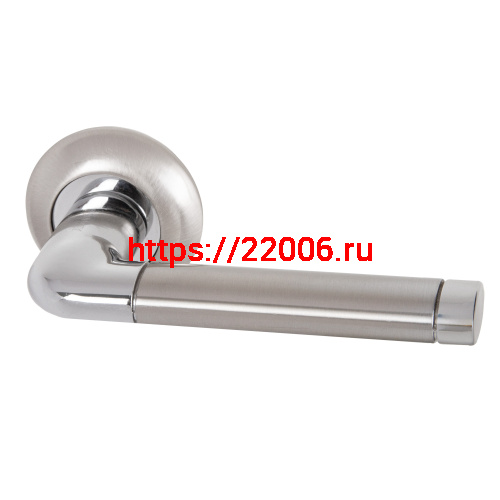 Ручка Armadillo (Армадилло) раздельная R.LD54.Stella (Stella LD28) SN/CP-3 матовый никель/хром Ручка Armadillo (Армадилло) раздельная R.LD54.Stella (Stella LD28) SN/CP-3 матовый никель/хром