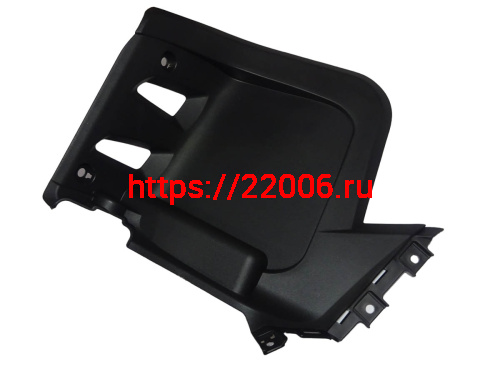 Облицовка подножки левая черная SPORTY 250 (617640)