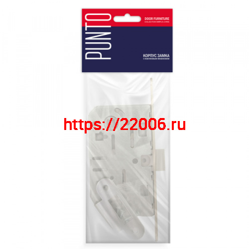 Корпус Punto (Пунто) замка LM/PL85-50/BL SN (мат.никель) фото 2 Корпус Punto (Пунто) замка LM/PL85-50/BL SN (мат.никель) фото 2