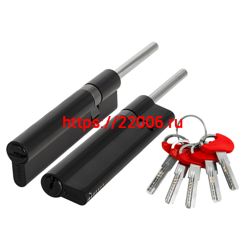 Цилиндровый Fuaro (Фуаро) механизм D-PRO5007 Tang 105 w/k (70+10+25) BL-24 черный 5Key без верт. Цилиндровый Fuaro (Фуаро) механизм D-PRO5007 Tang 105 w/k (70+10+25) BL-24 черный 5Key без верт.